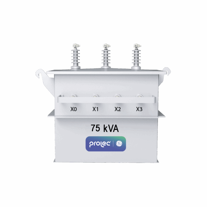 Transformador tipo poste 75kVA 13200-120/240 2F Norma K Prolec