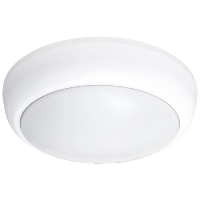 PLEDSC12W30K - LUMINARIO SOBREPONER REDONDO 12W 3000K ARO BLANCO