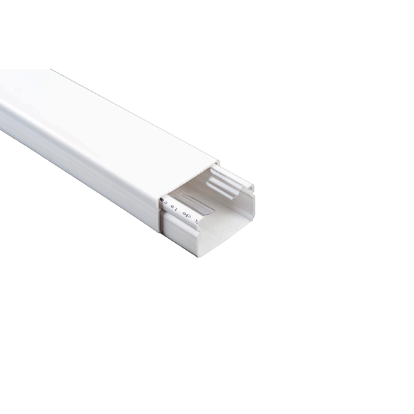 CANALETA 20x12 BLANCO CON ADHESY RETENEDOR DE CABLES 2 m DXN10051